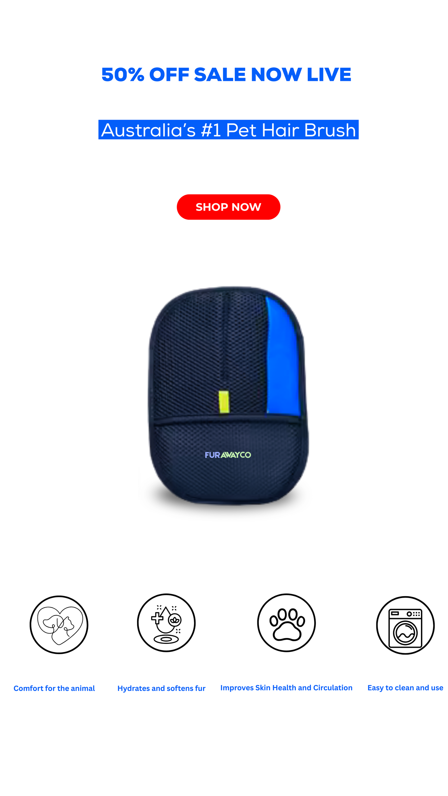 FarAwayCo - Pet Brush